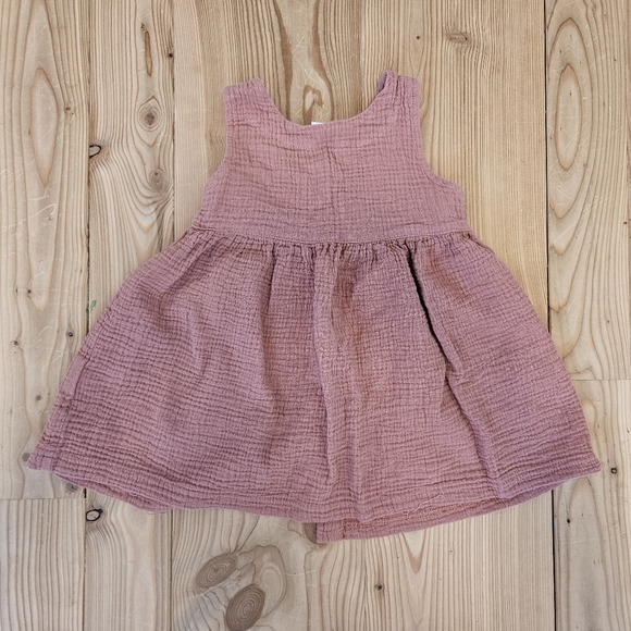 PAT PAT TODDLER Girls Linen Dress, size 18-24 - Picture 4 of 4